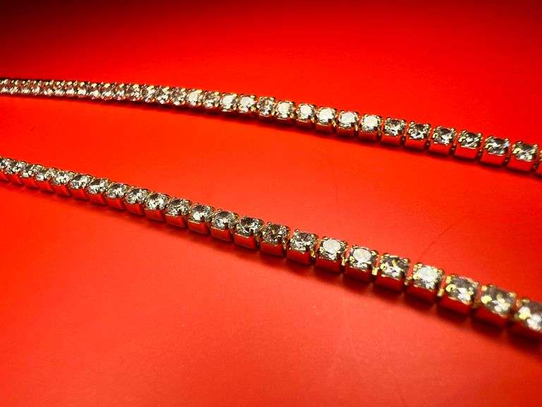 Beautiful 14 Kt Yellow Gold Plated Heart Necklace