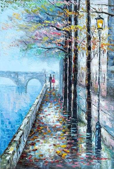 ONE OF A KIND BEAUTIFUL PAINTING ON CANVAS