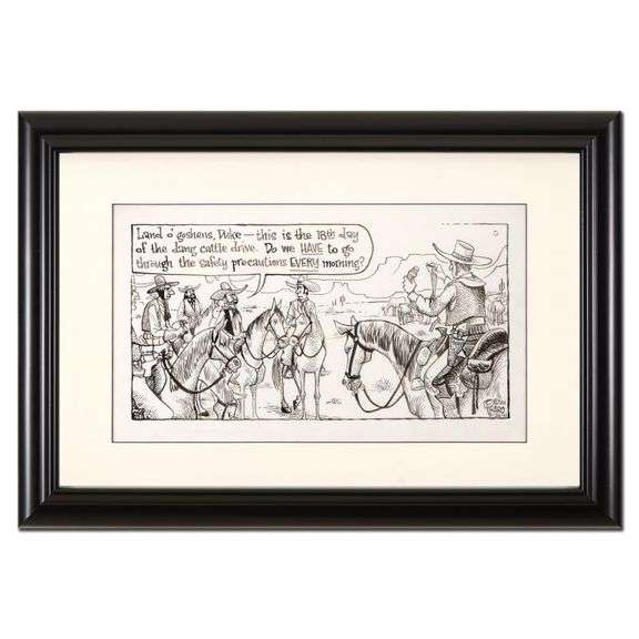 Safety in the Old West by Bizarro Original