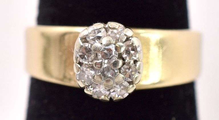 Darling 14K Yellow Gold Diamond Ring