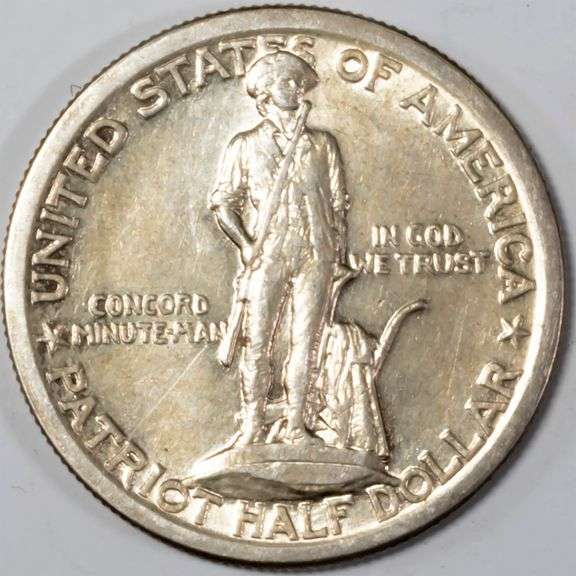 1925 Near Unc Lexington Concord Comm Half