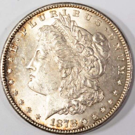 1878 S Unc Morgan Dollar