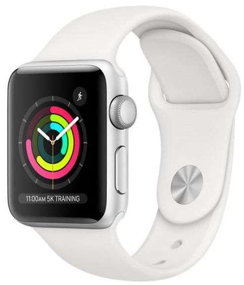 Apple Watch Series 3 Aluminium 38mm (GPS) White Band