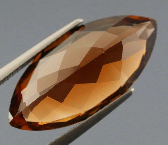 Stunning 15.36ct marquise cut Imperial Topaz
