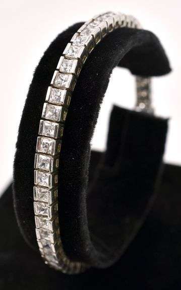 Sterling Silver CZ Tennis