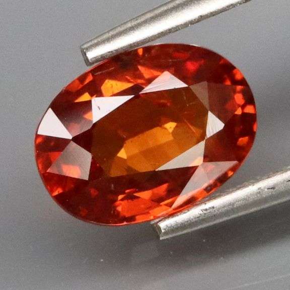 Impressive 1.20ct mandarin orange Spessatite Garnet