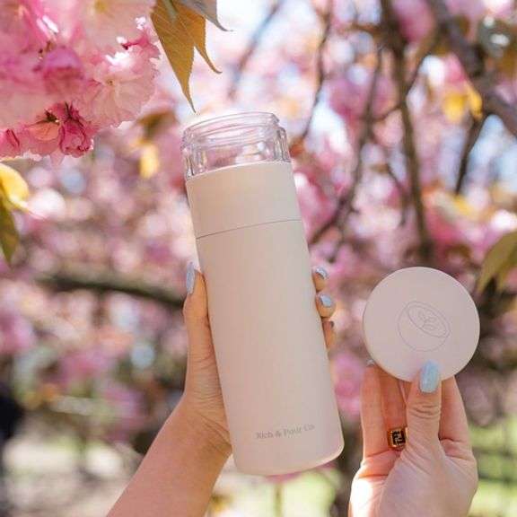 18oz Stainless Tumbler: Brew On-The-Go