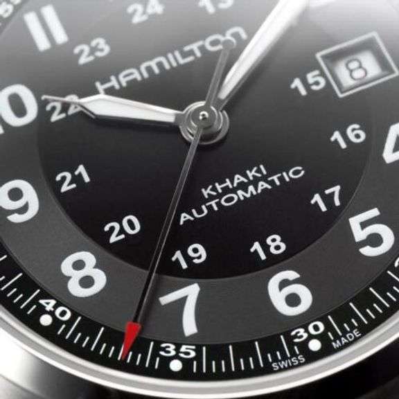 Hamilton Black Dial Automatic, New In Box