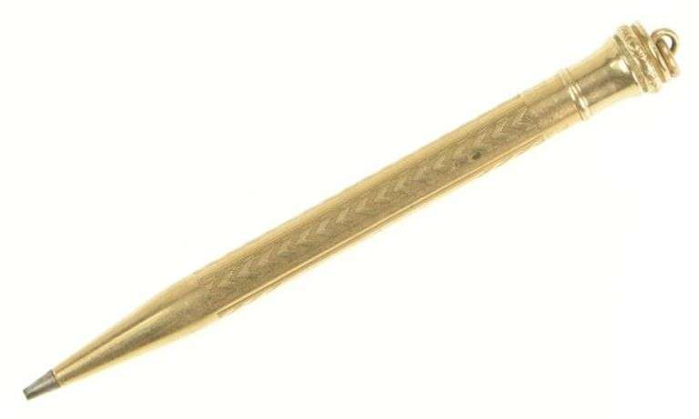 Gold Filled Art Deco Wahl Eversharp Mechanical Pencil
