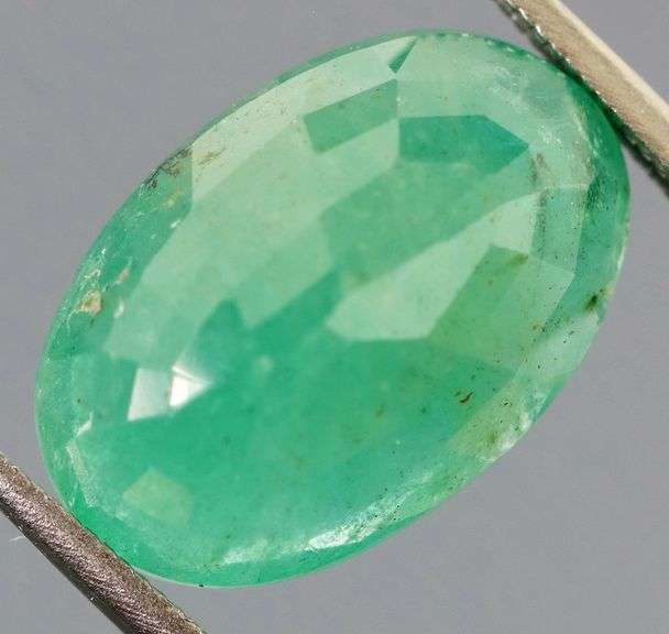 Large! 5.86ct forest green Emerald