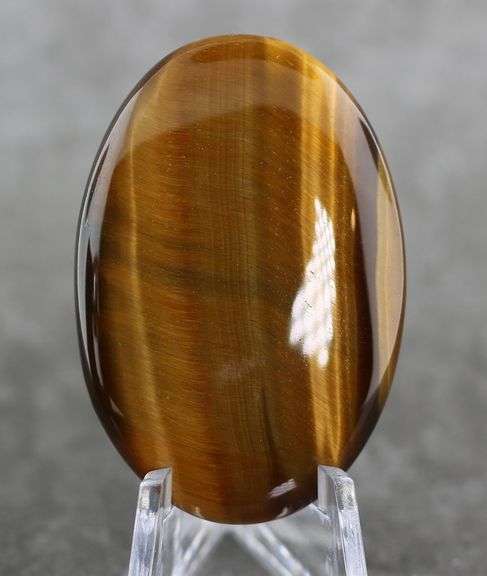 Mezmerizing 61.28ct Tigers Eye cabochon