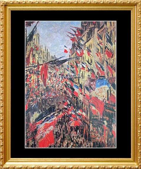 Collectible Vintage Color Plate by Claude Monet Circa 1967.