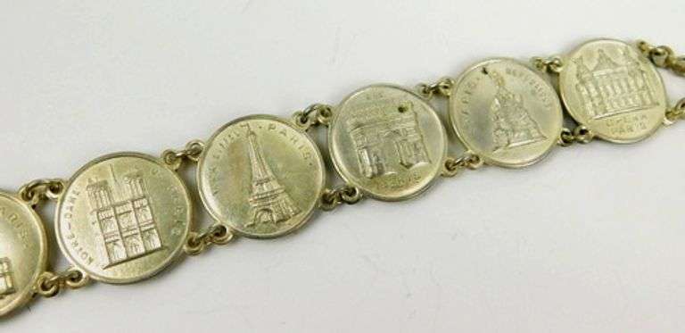 Vintage Paris, France Souvenir Bracelet