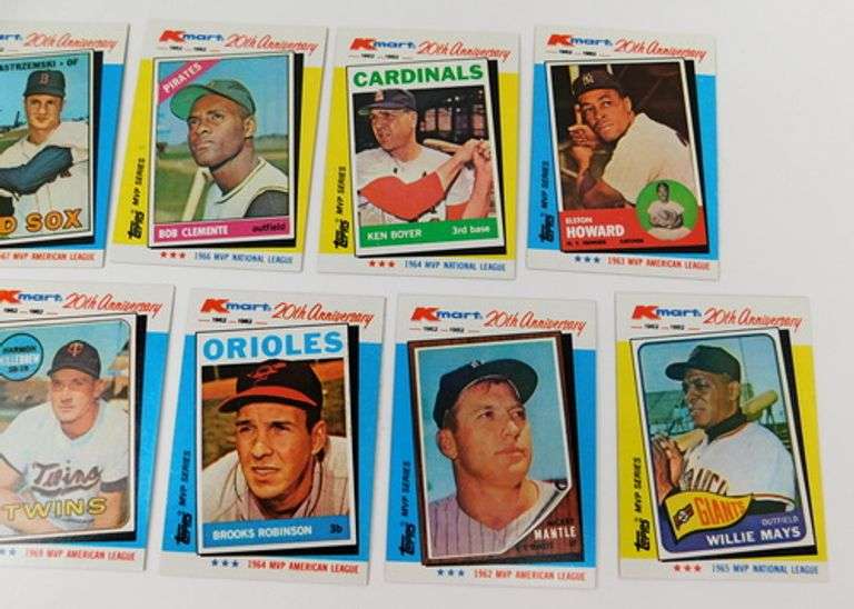 11 Topps/K-Mart MVP Series Baseball Cards