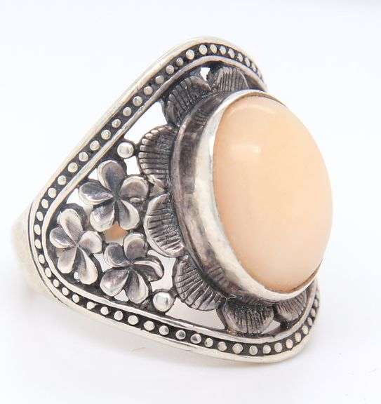 Sterling Silver Oval Quartz Ring