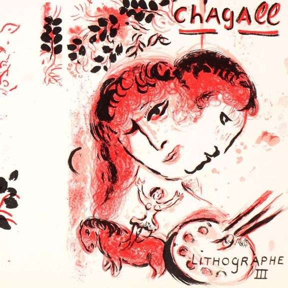 Lithographe III by Chagall