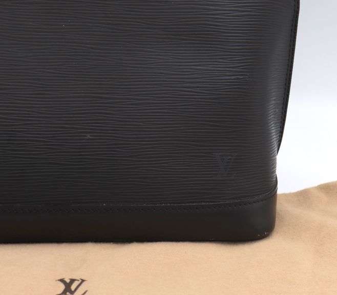 Louis Vuitton Alma Epi Noir PM Bag
