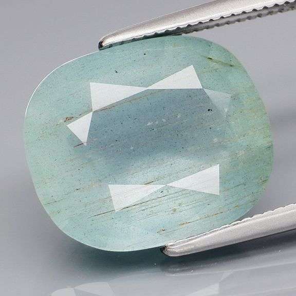 Awesome 5.84ct untreated frosty blue Aquamarine