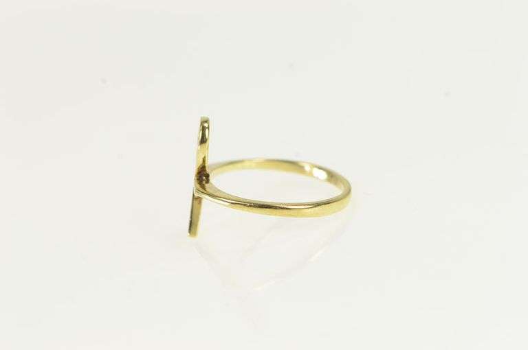 14K Yellow Gold Ankh Ancient Egyptian Life Symbol African Ring