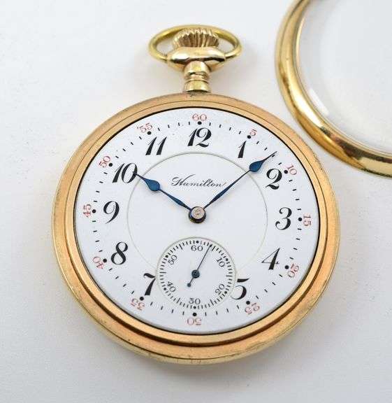 Delightful 1909 Hamilton GF Pocket Watch