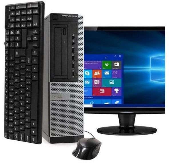 Dell OptiPlex 7010 SFF + 19" LCD Monitor (Bundle)