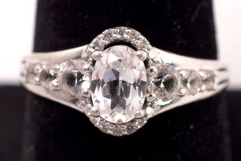 Sterling Silver CZ Ring