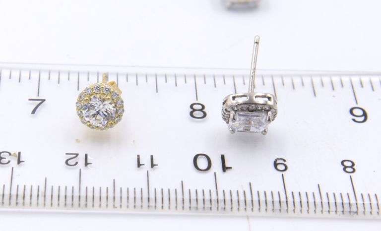 Big Group Lot of Vintage 925 Sterling Silver Earrings