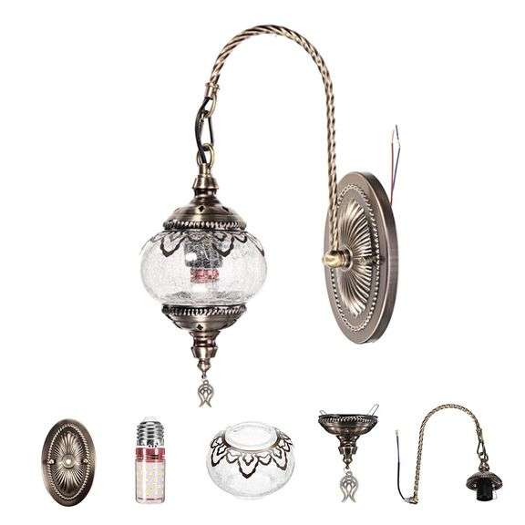 Retro Turkish Moroccan Wall Light