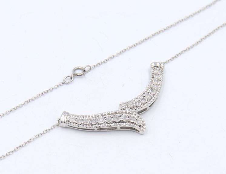 Group Lot of 2 Vintage 925 Sterling Silver Necklaces