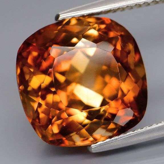 Rich multi-color 11.95ct Imperial Topaz