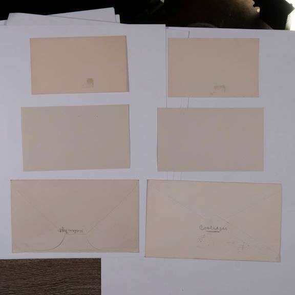 2 First Lady Autographs Taft & Coolidge