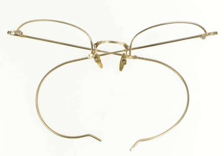 Gold Filled Victorian Half Moon Glasses Gold Filled Frames