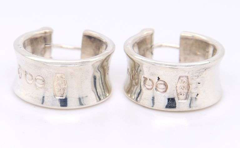 アクセサリー old Tiffany 1837 wide hoop earrings s925 Tiffany & Co. Earrings 1837 Wide Hoop Earrings Sterling Silver 925