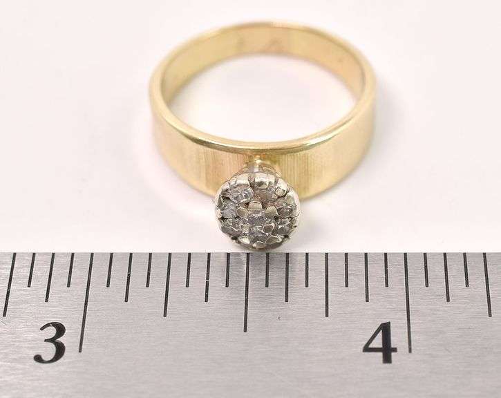 Darling 14K Yellow Gold Diamond Ring
