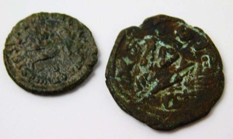 2 Rare Ancient Crusader Coins