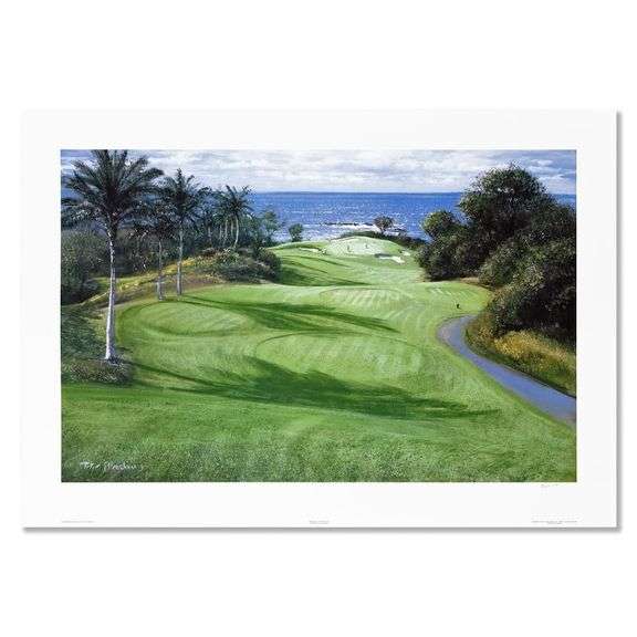 Mauna Kea - Eleventh Hole by Peter Ellenshaw
