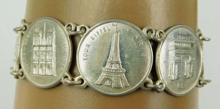 Vintage Paris, France Souvenir Bracelet