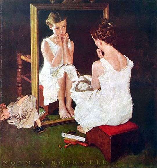 Norman Rockwell Rare Vintage Art