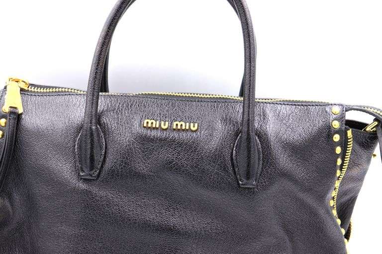 Miu Miu Two Way Zip Around Shoulder Bag