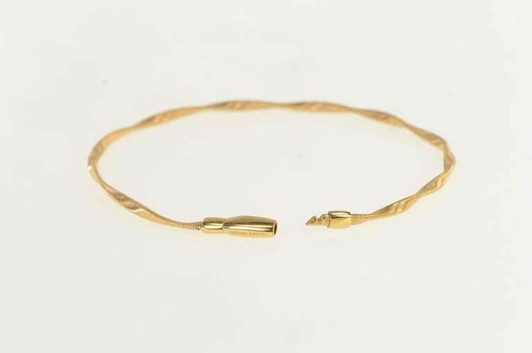 18K Yellow Gold Marco Bicego Marrakech Fancy Twist Bracelet
