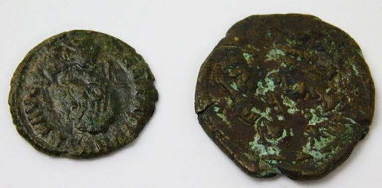 2 Rare Ancient Crusader Coins