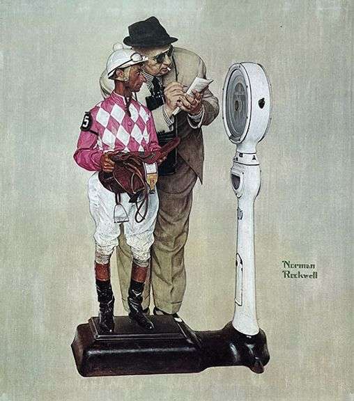 Norman Rockwell Rare Vintage Art