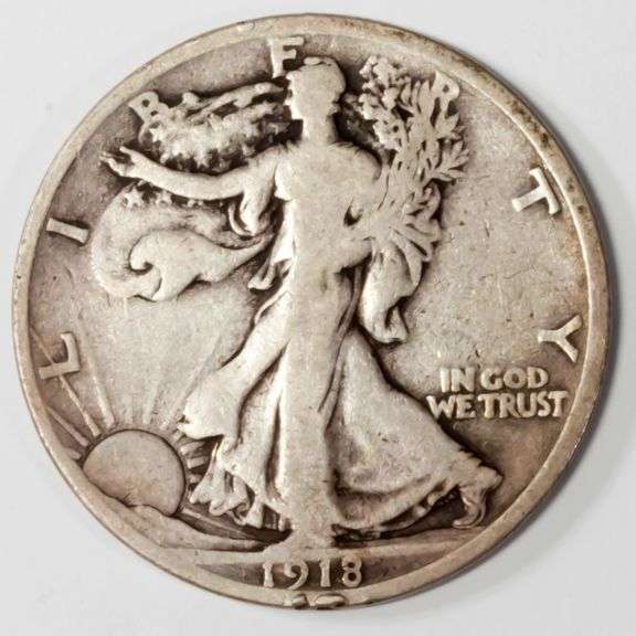 1918 D Walking Liberty Half