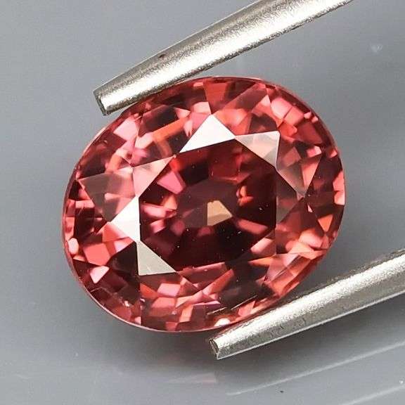 Superb high fire 2.16ct rose pink Zircon
