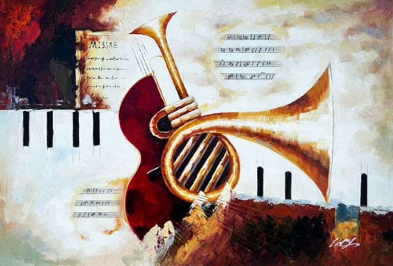 BEAUTIFUL HAND PAINTED OIL PAINTING ON CANVAS