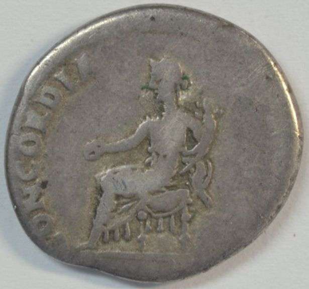 Ultra Rare EMPEROR NERO ROMAN SILVER DENARIUS, 54-68 AD