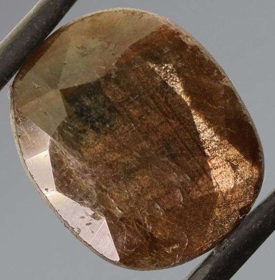 Earth toned 17.95ct untreated Sapphire