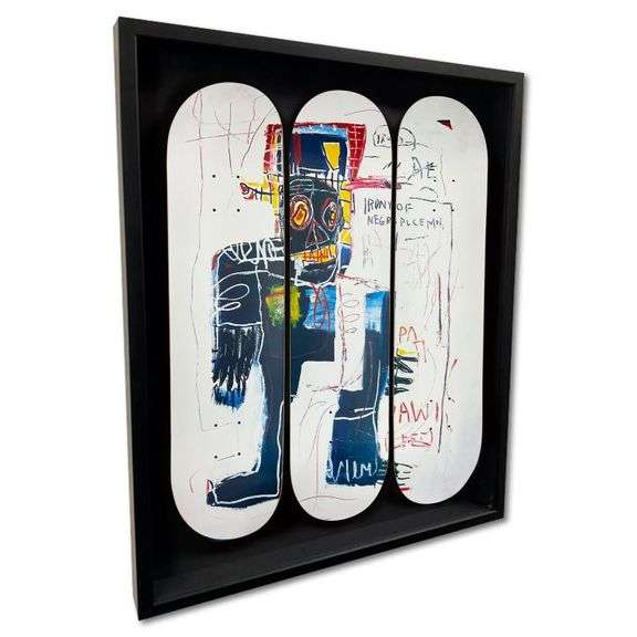 Irony of Negro Policeman by Basquiat