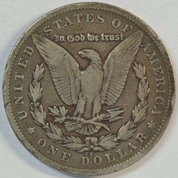 Ultra Rare 1879-CC Morgan Silver Dollar in VF/XF. Sharp