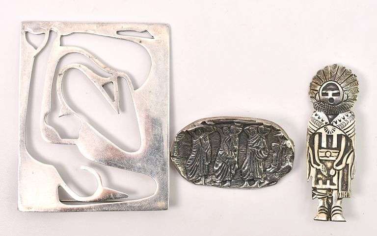 Sterling Silver Random Pin Lot